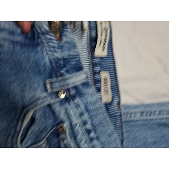 Harley Davidson Men's Jeans Medium Wash Straight Leg Boot Cut Biker Size 38x31 - Picture 6 of 16